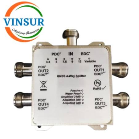 VSW-GNSS-4S--GNSS Signal Splitter (1-4 Ports N Female)