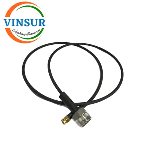 VSW-NM-SMA-M-8GHz-CA – RF Cable Assembly N Male Straight to SMA Male Straight for VSW200-UF Cable of Length 1m