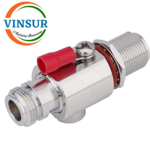 VSW-N-FF-SGA-ADP--RF Coaxial  Surge Arrester(N Female to Female Bulk head)