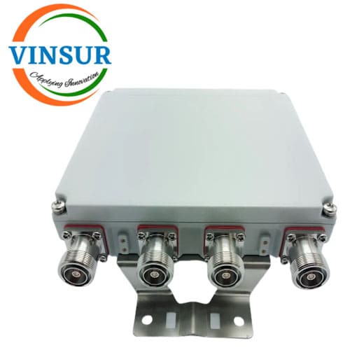 VSW-NF-200WQDP--RF Quadplexer (698-960 1710-2170 2300-2690 3300-3800MHZ N Female)