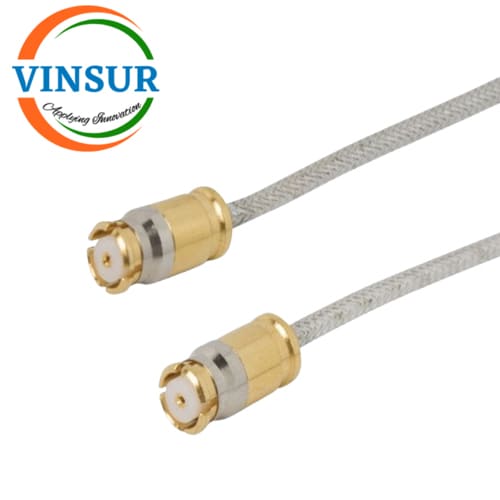 VSW250132-CA – RF Cable Assembly - SMP Female Straight to SMP Female Straight 0.047 Cable of Length 6 Inch