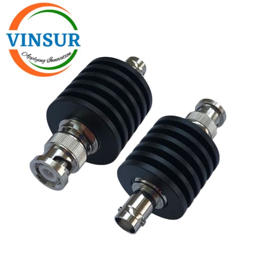 VSW260074-ATT--RF Fixed Attenuator (10W DC-3GHz BNC Male to Female)